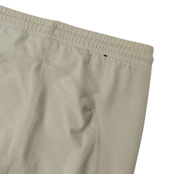 Kerrits Breeches Girls Large Beige Knee Patch Full Seat Equestrian Stretch - Picture 7 of 11